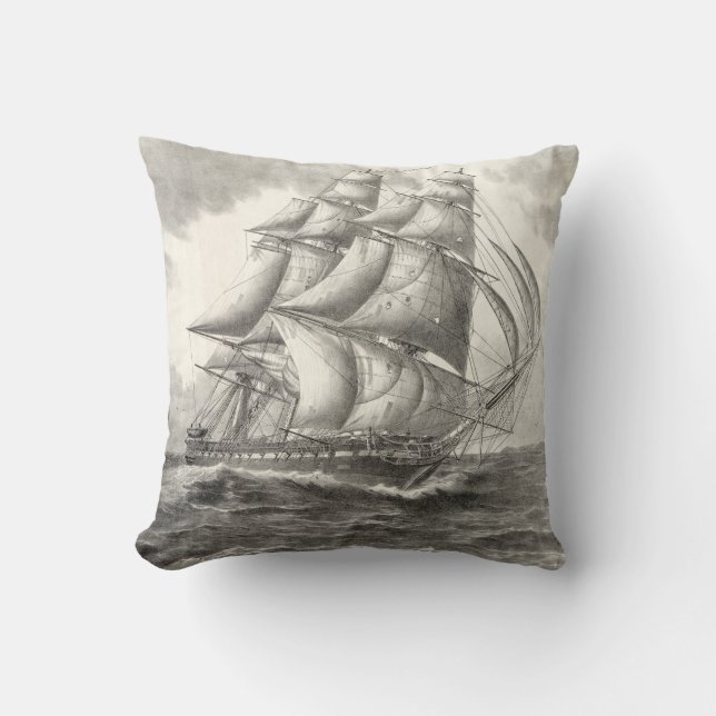 USS Constitution Cushion (Front)