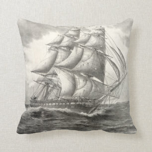 USS Constitution Cushion