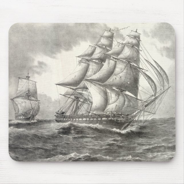 USS Constitution Mouse Mat (Front)