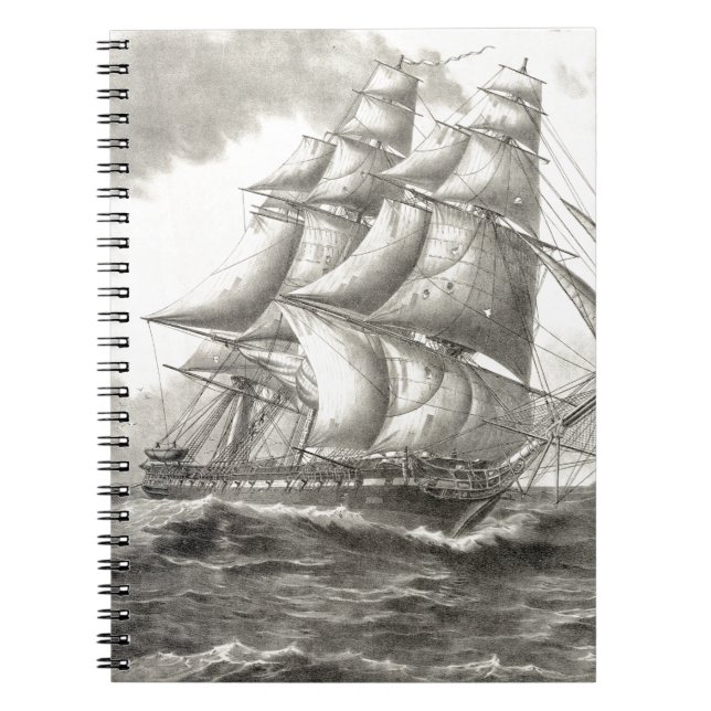 USS Constitution Notebook (Front)