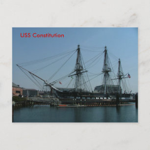 USS Constitution Postcard