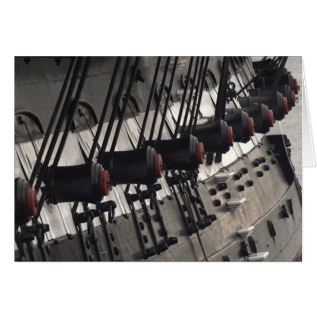 USS Constitution Starboard Cannons (Front Horizontal)