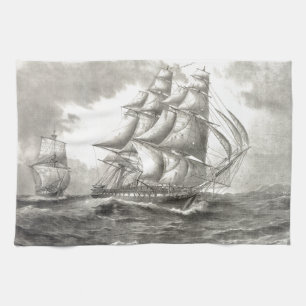 USS Constitution Tea Towel