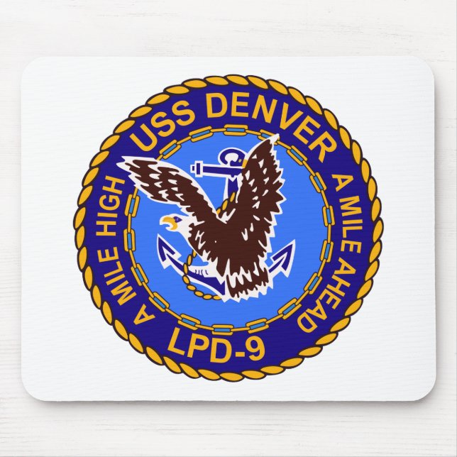 USS DENVER MOUSE MAT (Front)