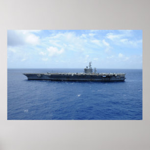 USS Dwight D. Eisenhower (CVN 69) Poster