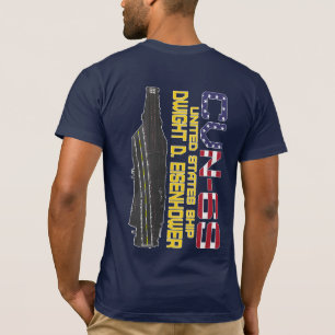 USS DWIGHT D. EISENHOWER CVN-69 T-Shirt