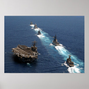 USS Dwight D. Eisenhower Poster