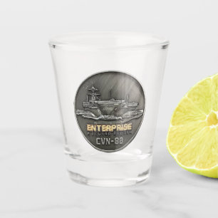 USS Enterprise (CVN-80)  Shot Glass
