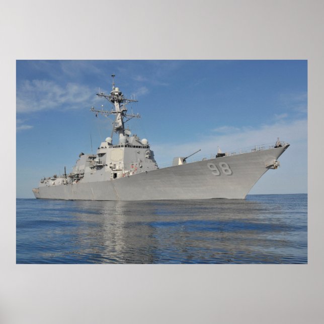 USS Forrest Sherman (DDG 98) Poster (Front)