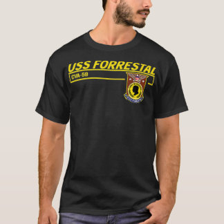 USS Forrestal CVA59  T-Shirt