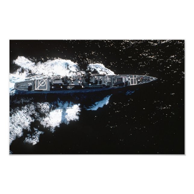 USS FOX CG-33 DLG-33 PHOTO PRINT (Front)