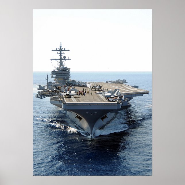 USS George H.W. Bush (CVN 77) Poster (Front)