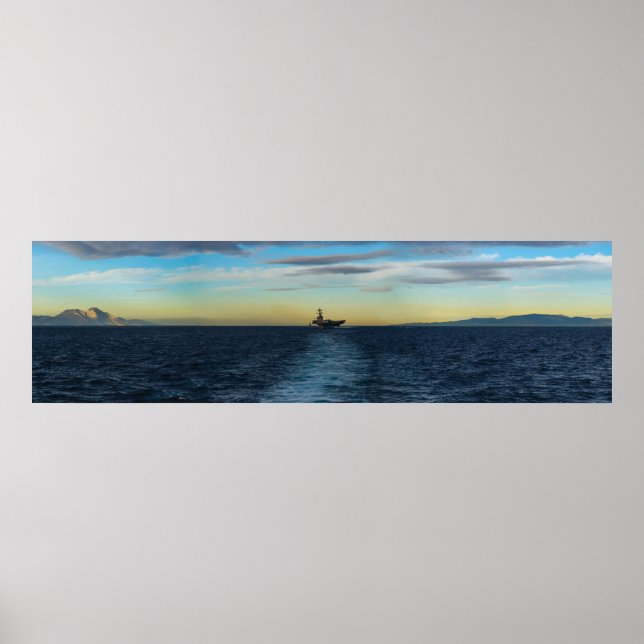 USS George H.W. Bush (CVN 77) Poster (Front)