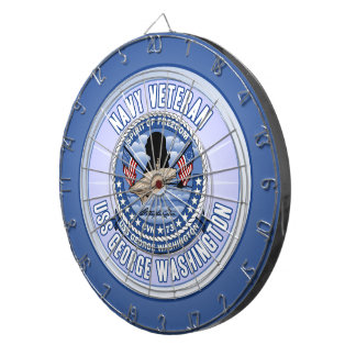 USS George Washington - CVN 73 Dartboard