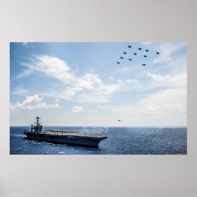 USS George Washington (CVN 73) Poster (Front)