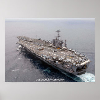 USS George Washington Poster
