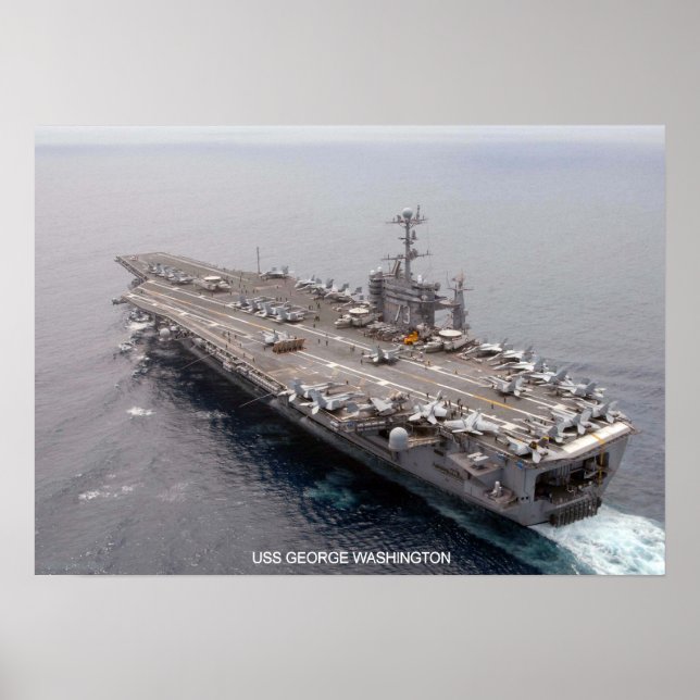 USS George Washington Poster (Front)