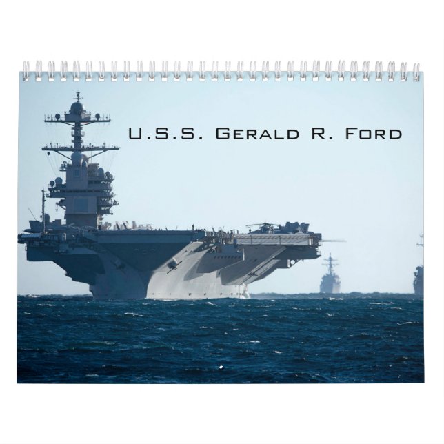 USS Gerald R. Ford Calendar (Cover)