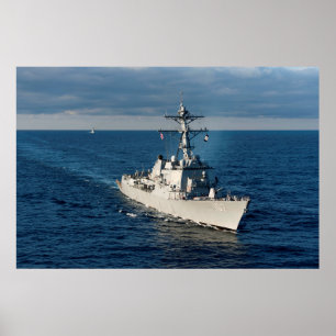 USS Gravely (DDG 107) Poster