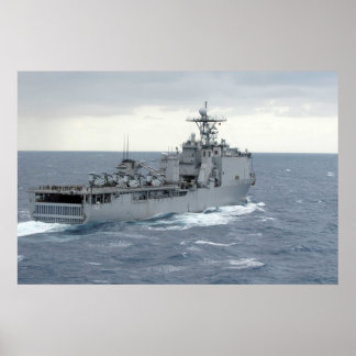 USS HARPERS FERRY POSTER