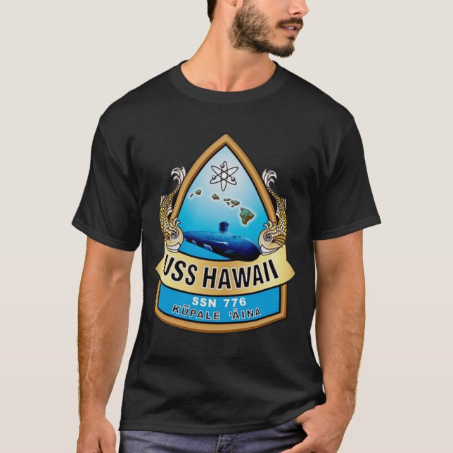 USS Hawaii (SSN-776) T-Shirt (Front)