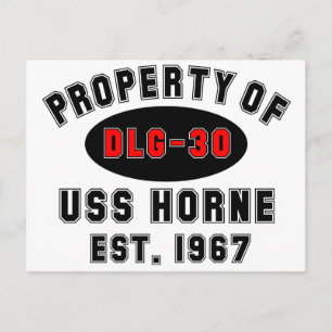 USS Horne DLG-30 Postcard