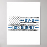Uss Hornet Wwii Aircraft Carrier Cv-8 Us Army