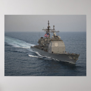 USS Hue City (CG 66) Poster