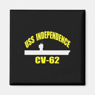 Uss Independence Cv-62 Aircraft Carrier Fathers Da Magnet