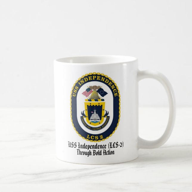 USS Independence (LCS 2) Large Mug (Right)