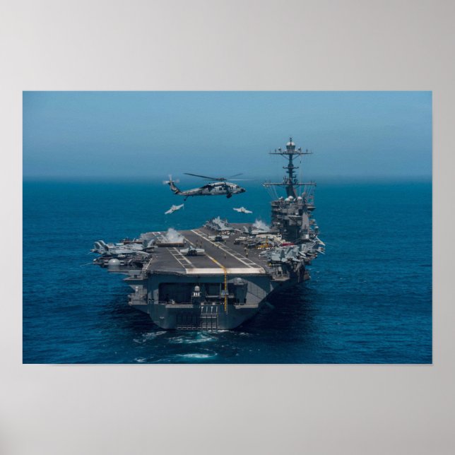 USS John C. Stennis (CVN 74) Poster (Front)