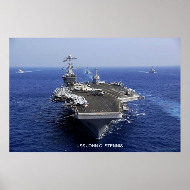 USS John C. Stennis Poster (Front)