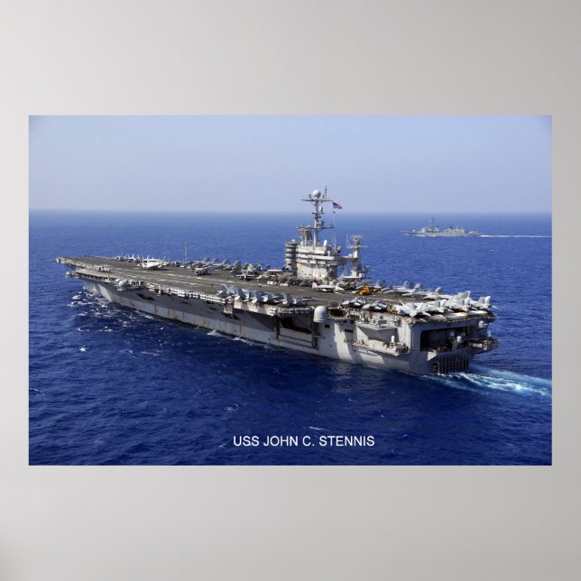 USS John C. Stennis Poster (Front)
