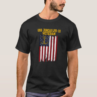 USS Juneau LPD-10 Amphibious Transport Docks Veter T-Shirt