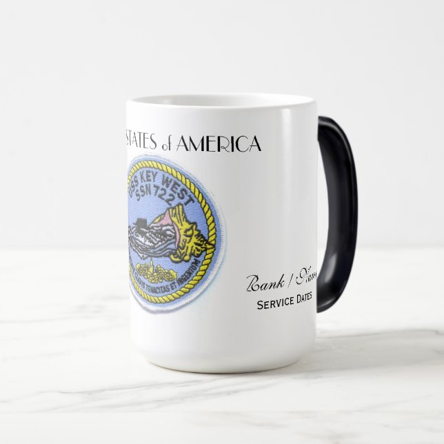 USS Key West SSN-722   Mug (Front Right)