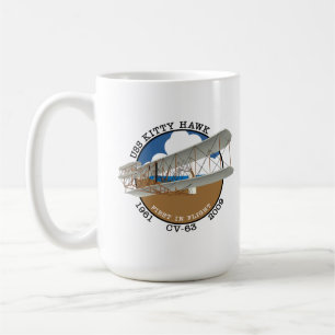 USS KITTY HAWK CV-63 1961-2009 MUG