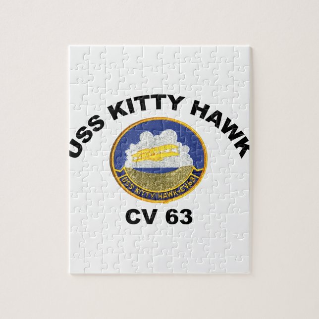 USS Kitty Hawk (CV-63) Jigsaw Puzzle (Vertical)