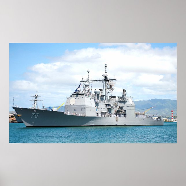 USS Lake Erie (CG 70) Poster (Front)