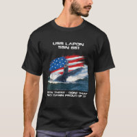 USS Lapon SSN 661 American Flag Submarine Veteran 