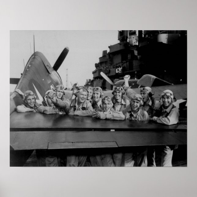 USS Lexington Poster (Front)