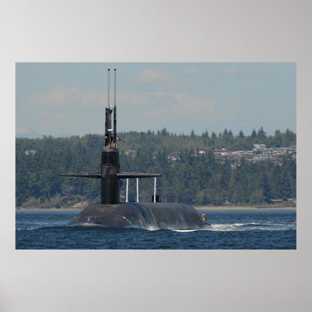 USS Maine (SSBN 741) Poster (Front)
