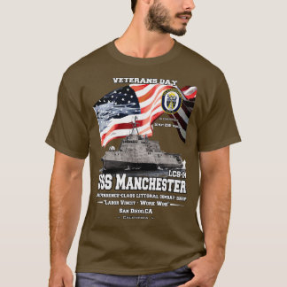 USS Manchester Independenceclass littoral combat s T-Shirt