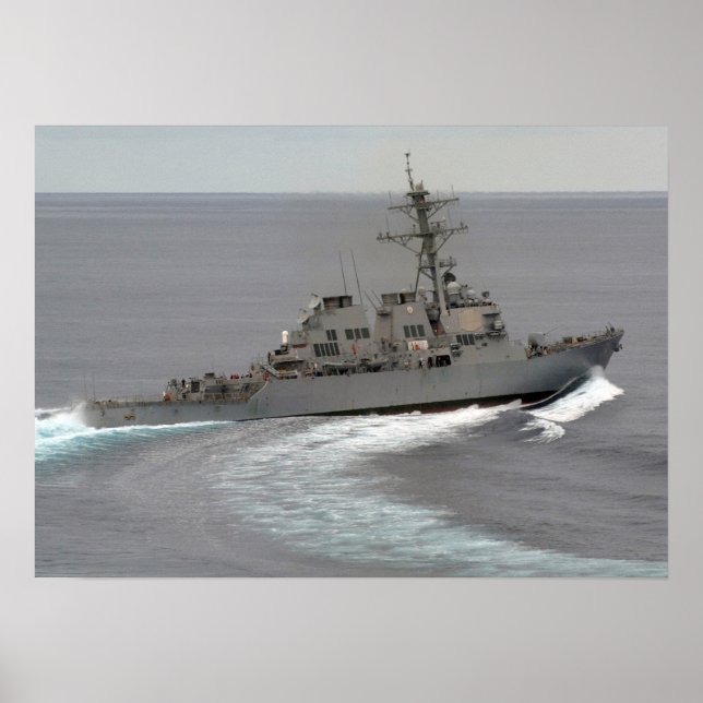 USS McFaul (DDG 74) Poster (Front)
