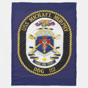 USS MICHAEL MURPHY  FLEECE BLANKET