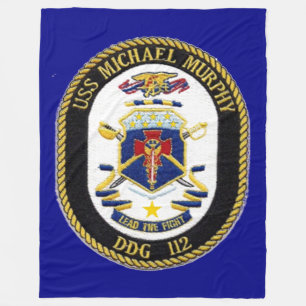 USS MICHAEL MURPHY  FLEECE BLANKET