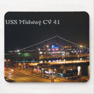 USS Midway CV41 Mouse Mat