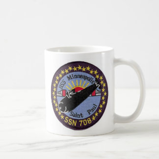USS Minneapolis St Paul SSN 708 Mug