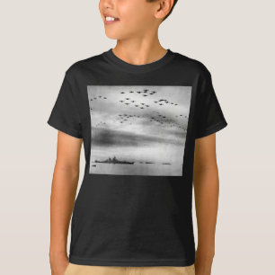 USS Missouri Flyover Surrender of Japan T-Shirt
