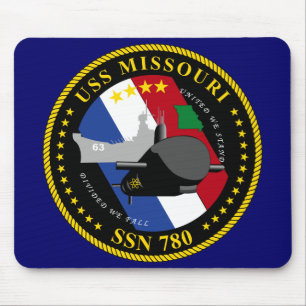 USS Missouri Mousepad