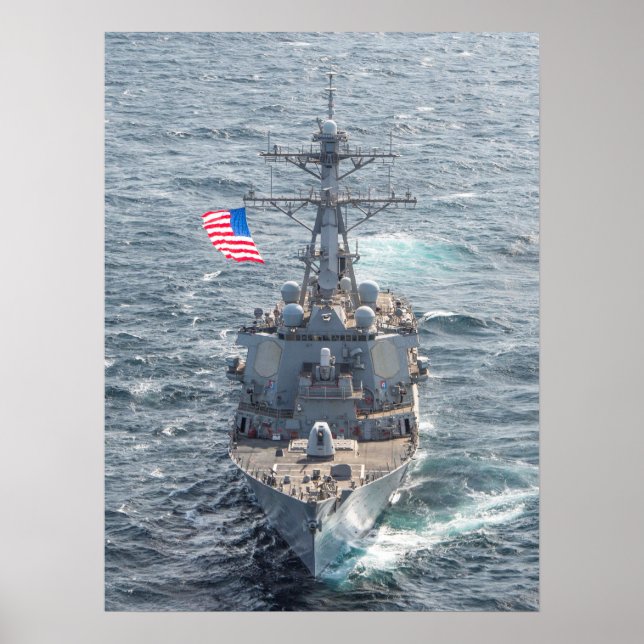 USS Mitscher (DDG 57) Poster (Front)